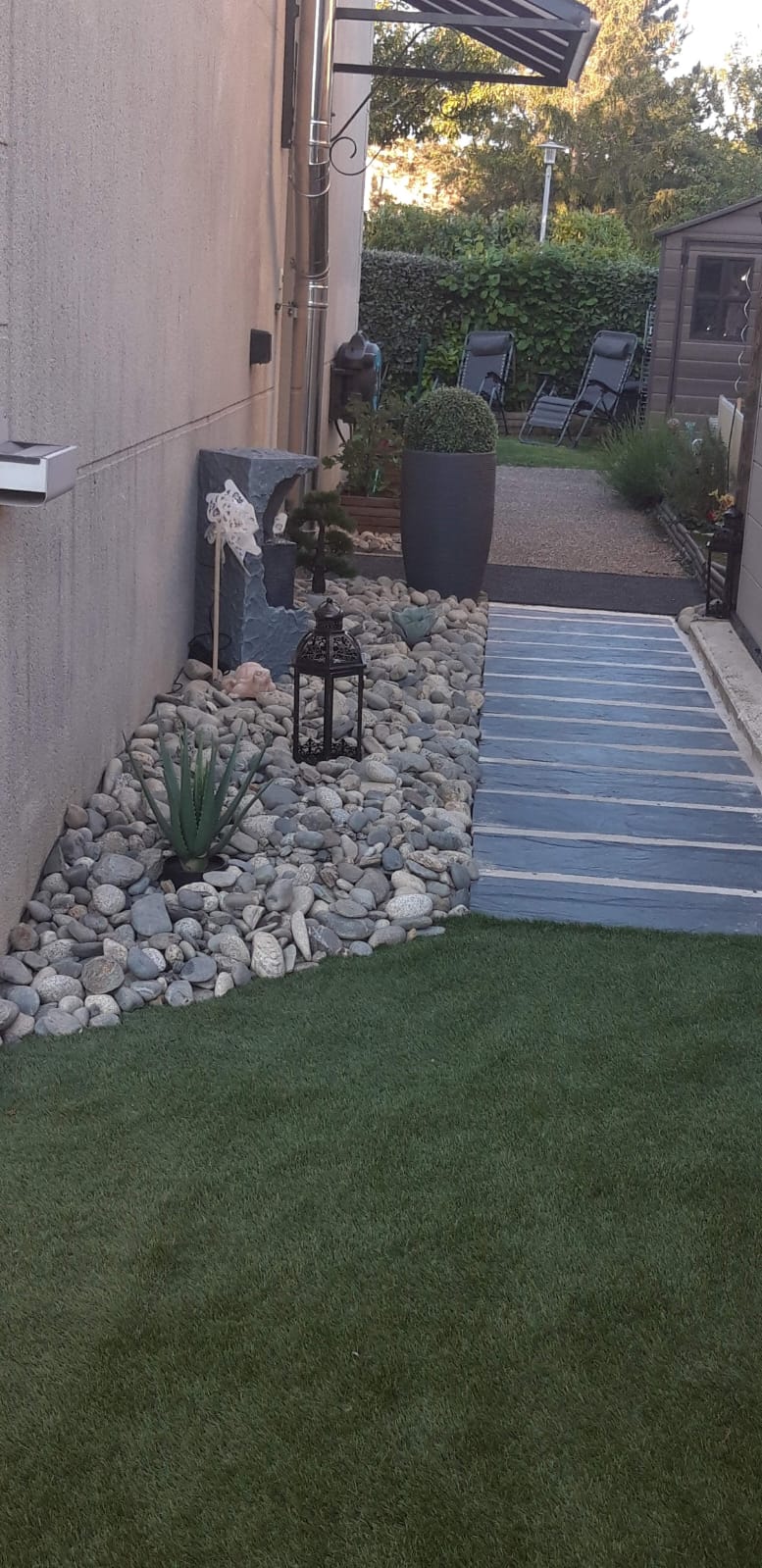 Plaque de schiste noir 30 cm