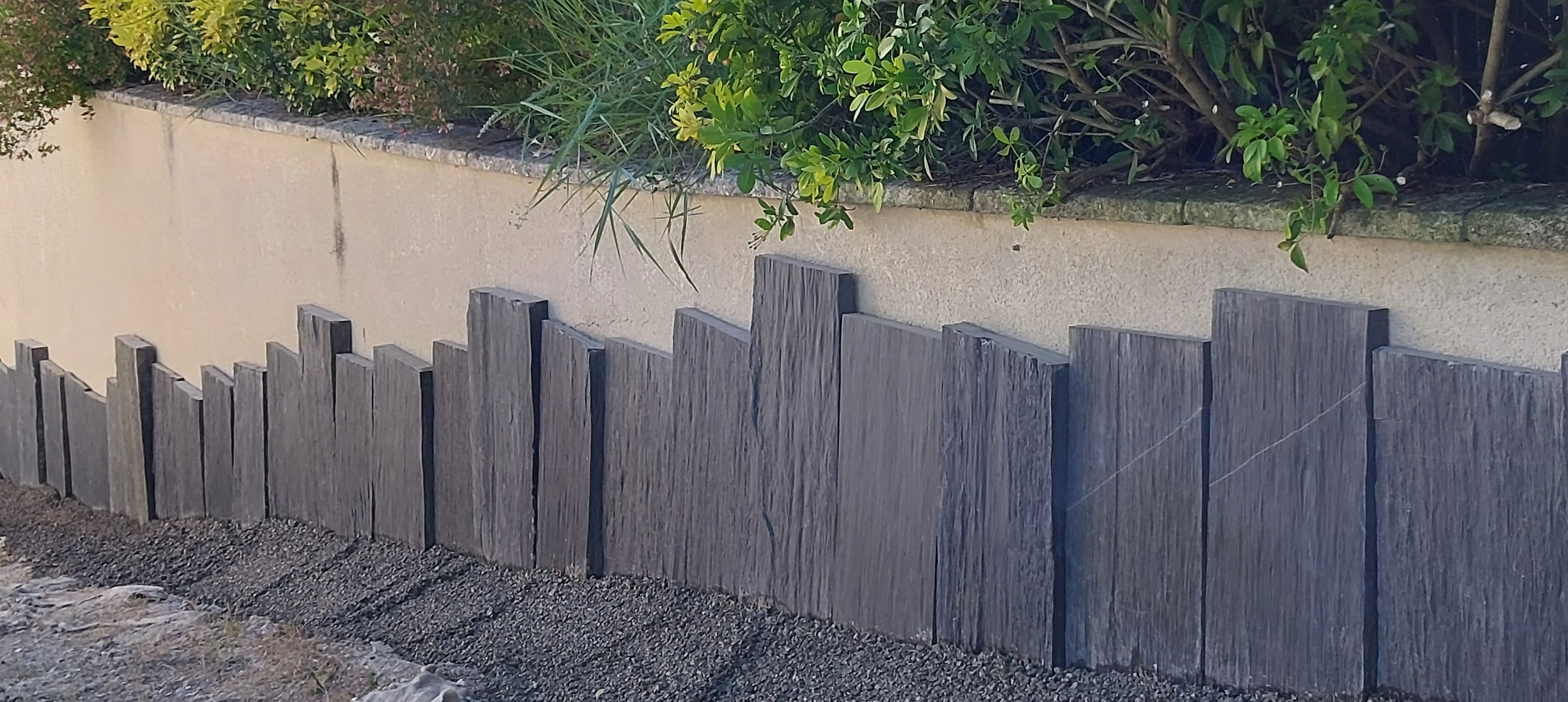 Plaque de schiste noir 50 cm