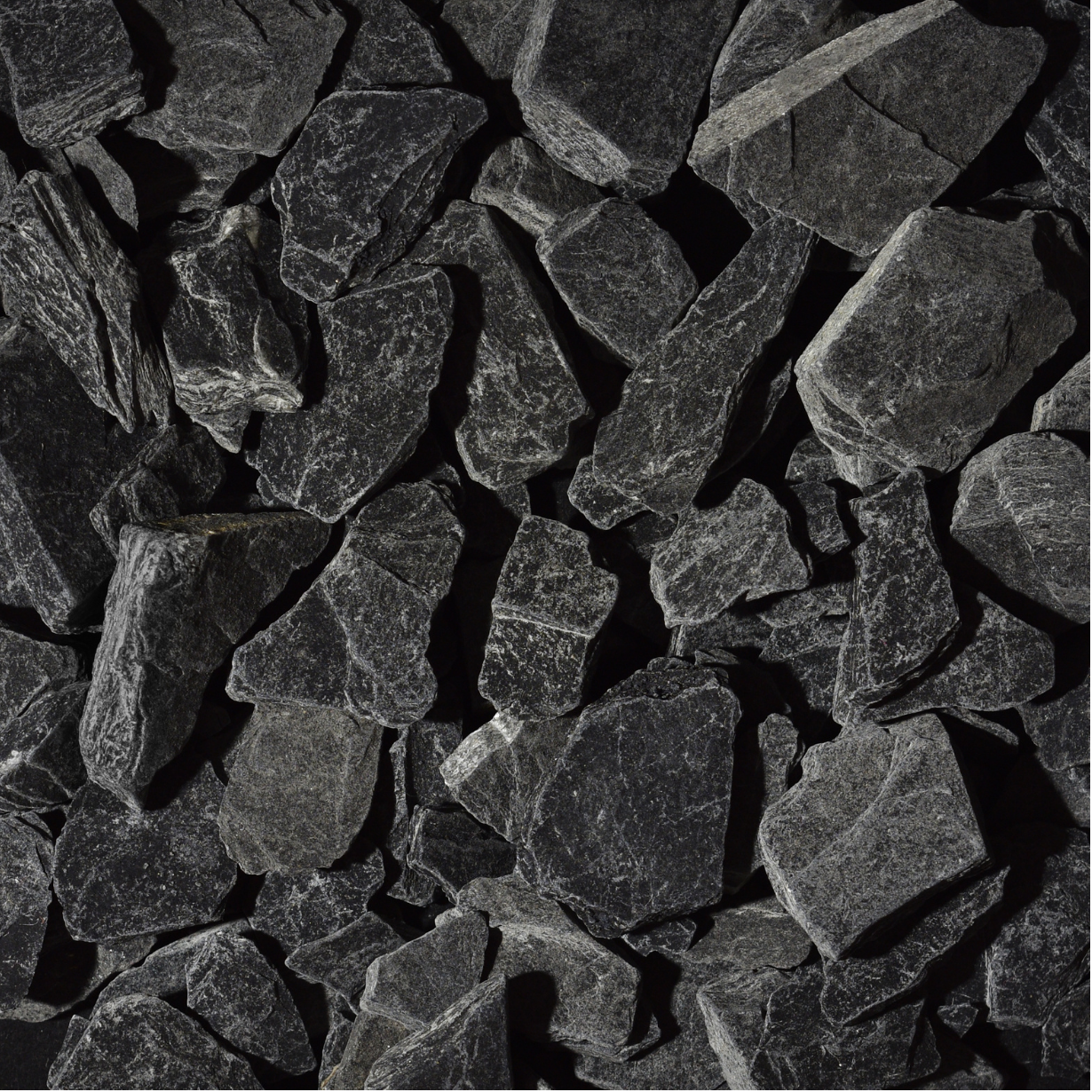 Ardoises concassées pour paillage