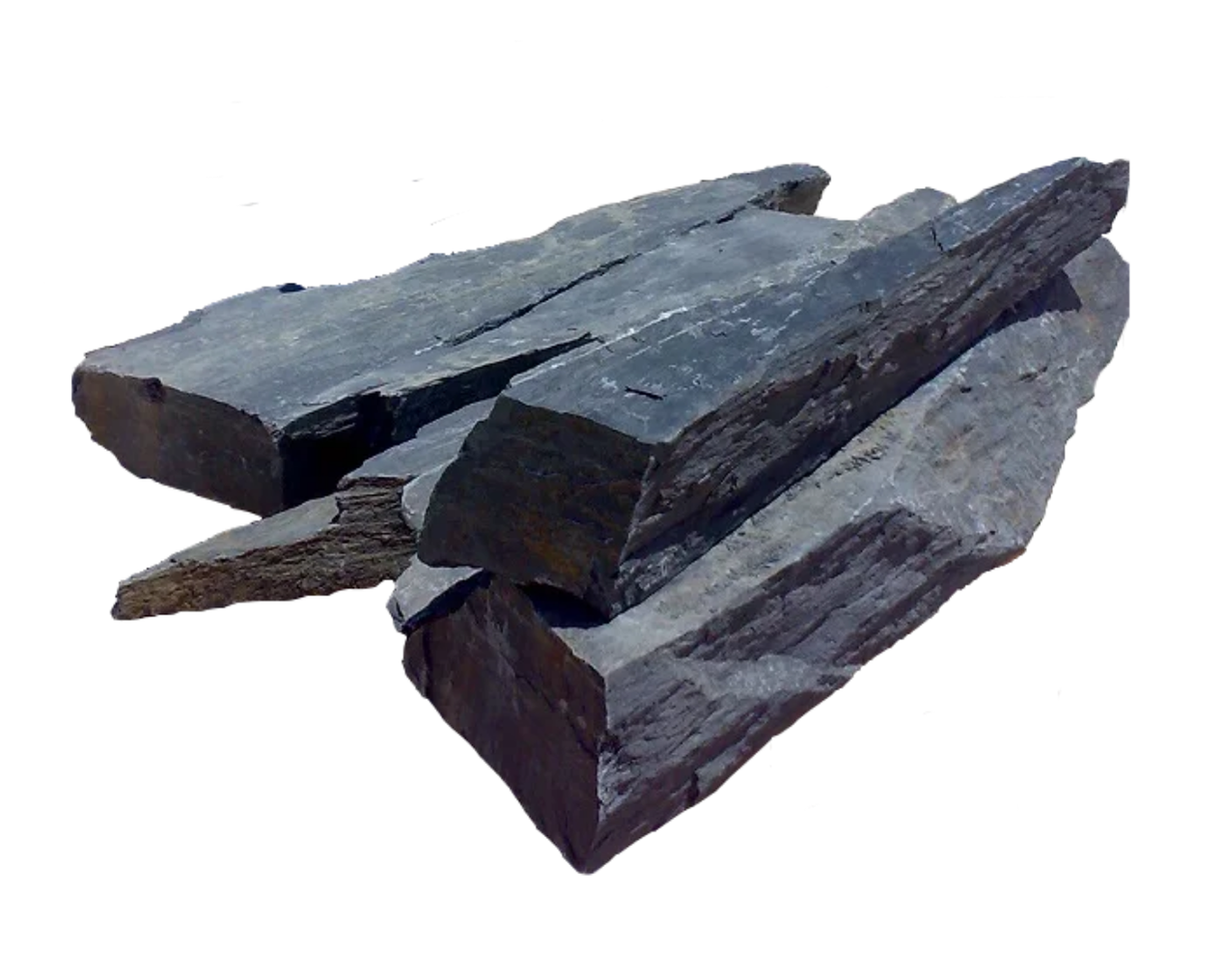 Monolithe de schiste noir