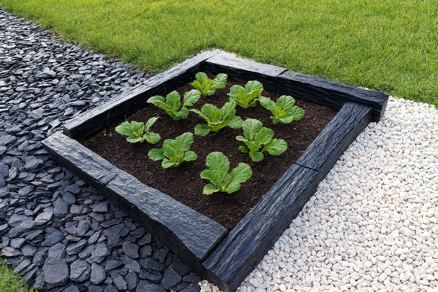 Piquet de schiste scié