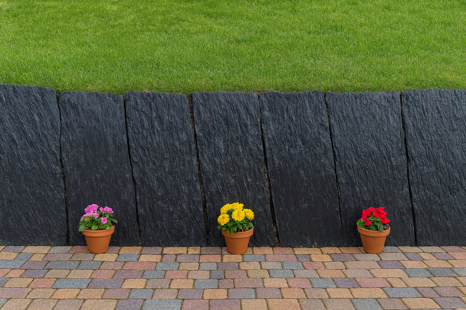 Plaque de schiste brut 30 cm