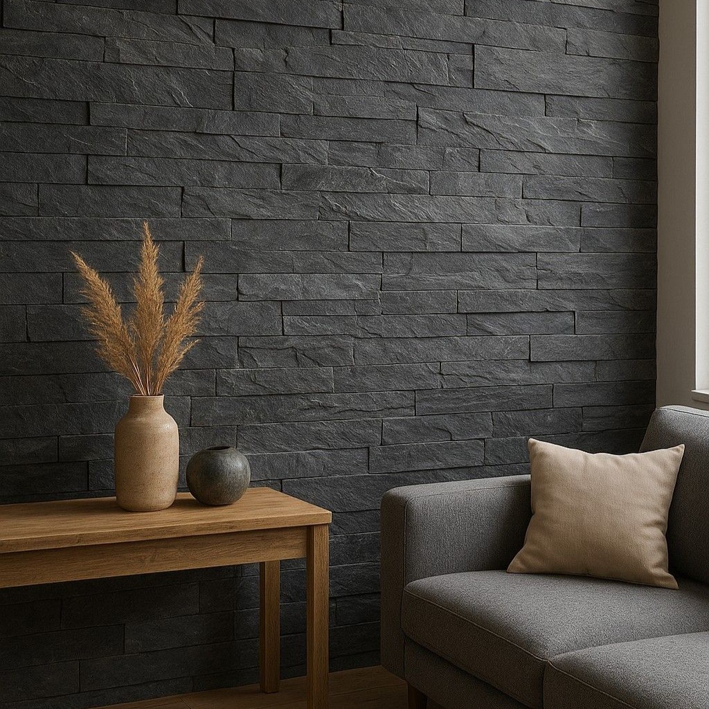 Parement en schiste naturel