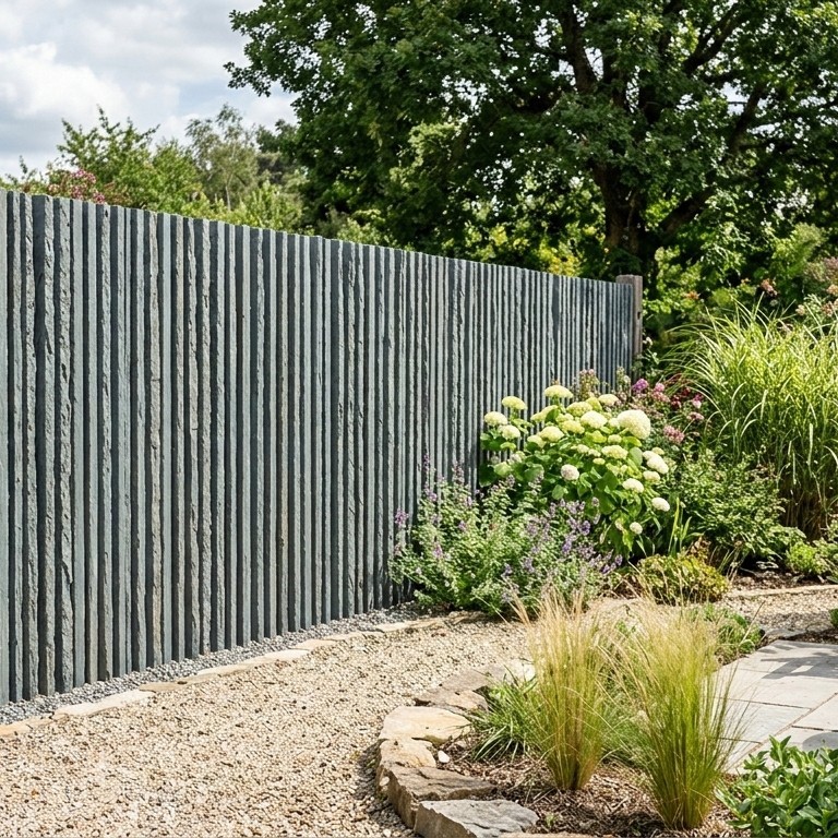 Piquet de schiste "plat" - épaisseur 3 à 4 cm - bouts sciés