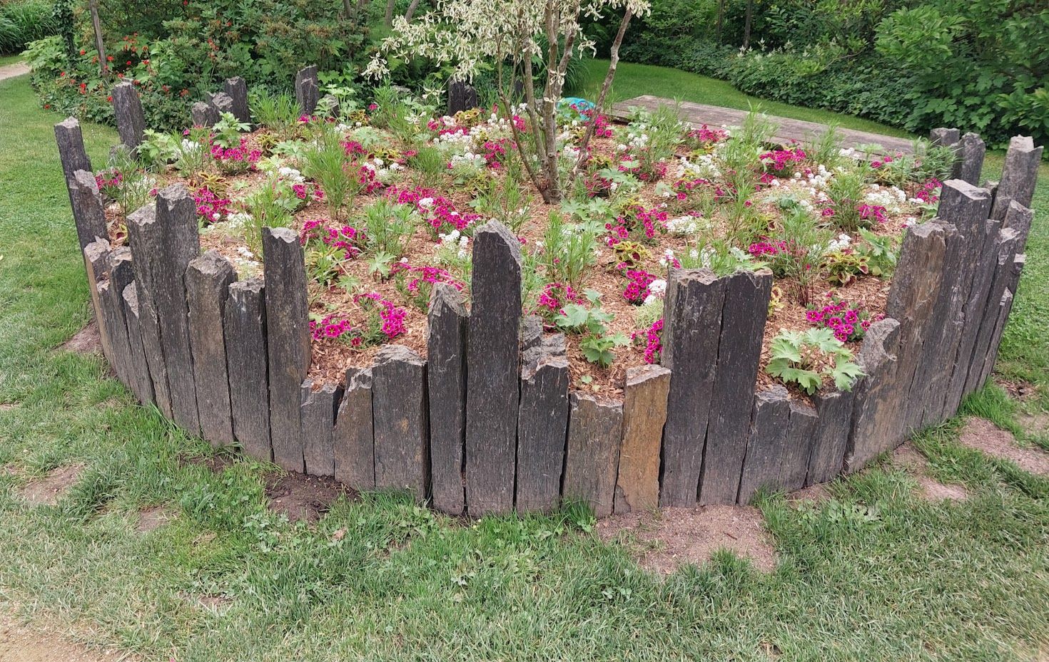 Piquet de schiste - bouts bruts