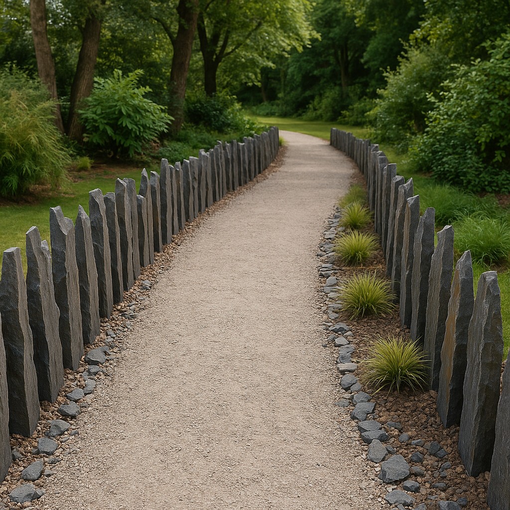 Piquet de schiste - bouts bruts