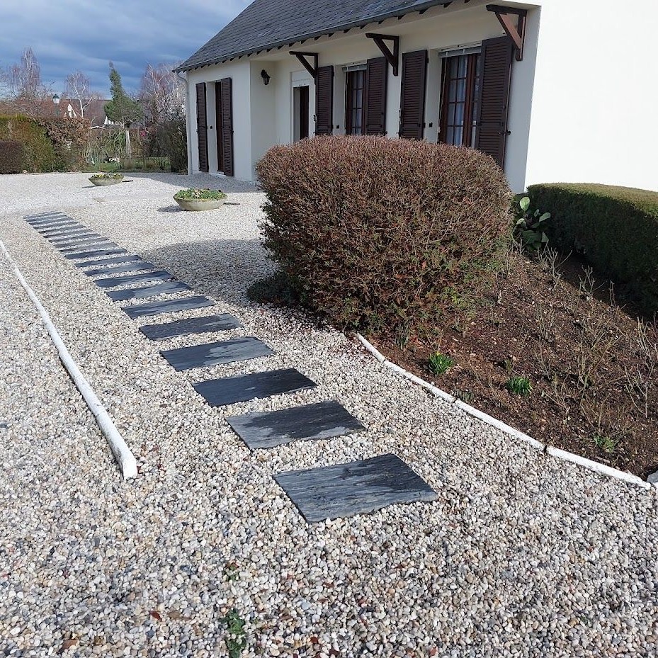 Plaques de schiste - largeur 30 cm - bouts sciés