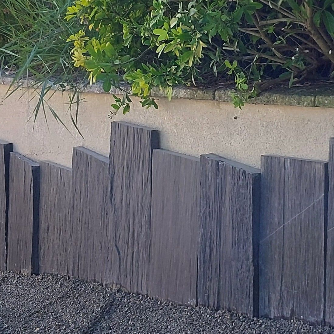 Plaques de schiste - largeur 30 cm - bouts sciés