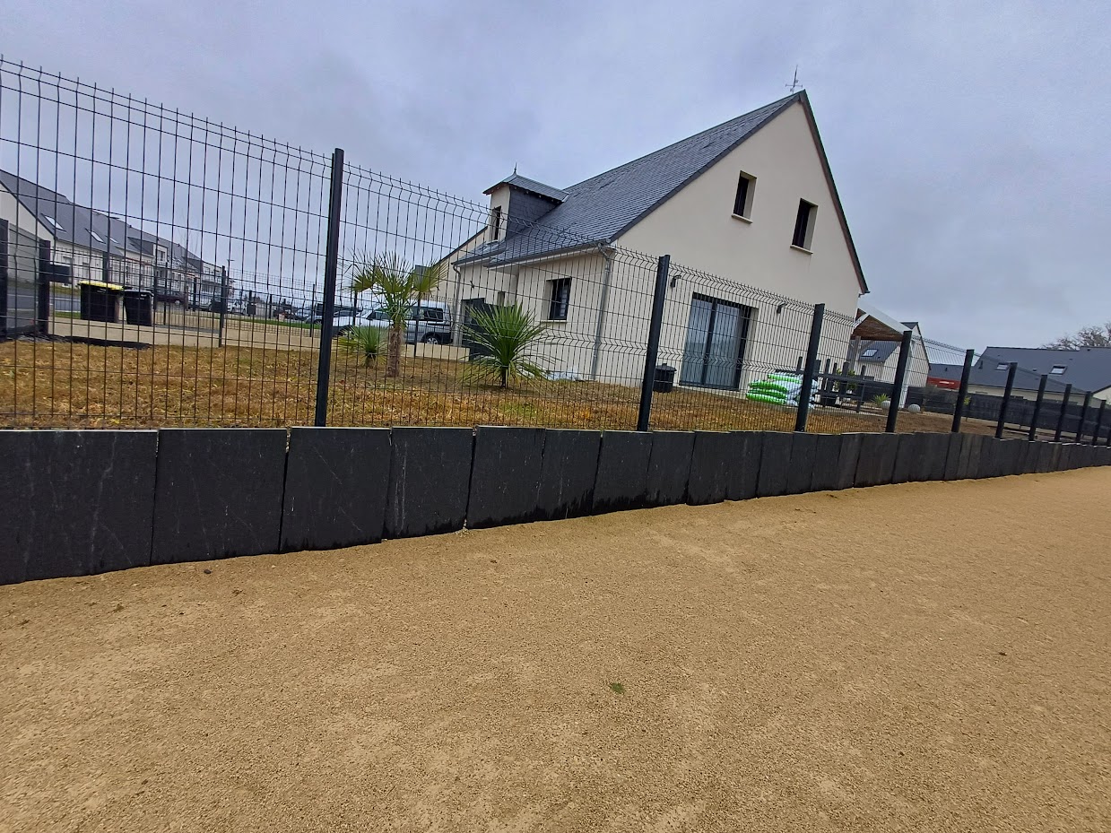 Plaques de schiste - largeur 50 cm - bouts sciés