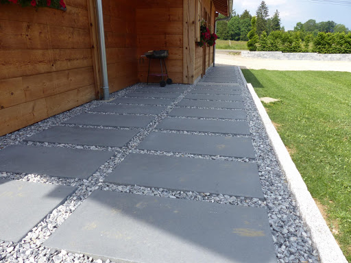 Plaques de schiste - largeur 50 cm - bouts sciés